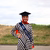 IHS alumna Dina Mamhoud at her graduation