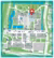 map Campus Woudestein with the location of University Library marked with a red pin