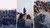 collage: Pakistani girl sports team, woman giving a presentation to a group, man with a map and people around
