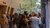 A photo of the crowd socialising in the networking area