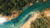 River in bird view