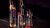 glass trophies on a dark background