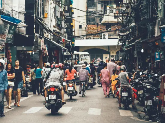 Street in Asia 