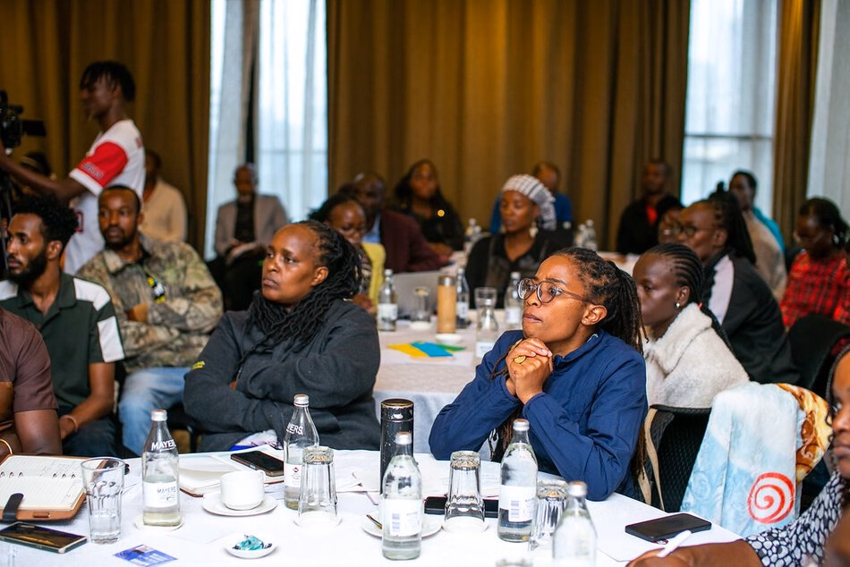 Group of people paying attention at workshop